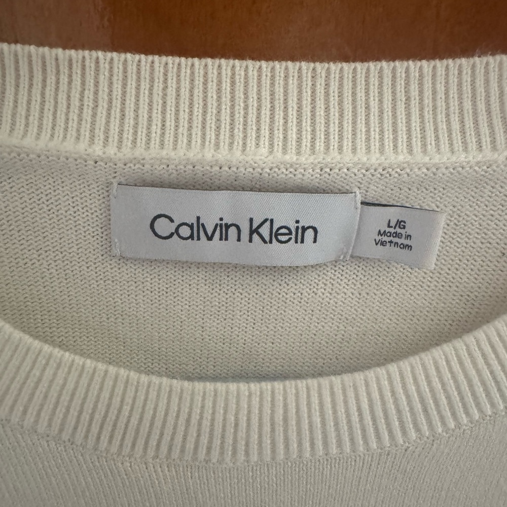 Calvin Klein Cream Sweater